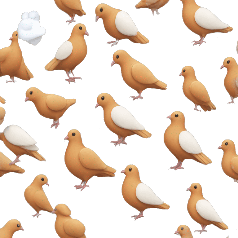 Ginger pigeon  emoji