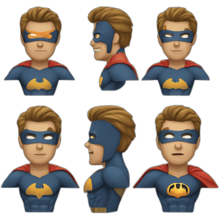 super heroe emoji