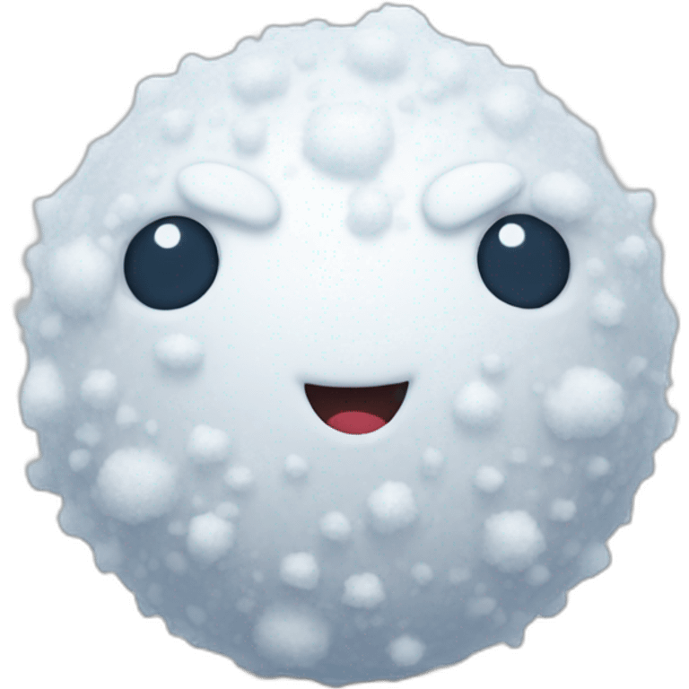 Snowball emoji