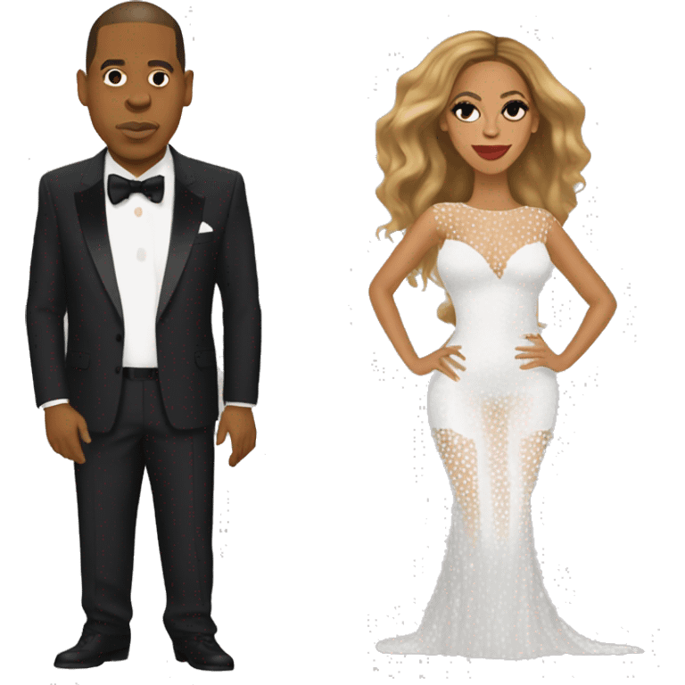 beyoncé and jay z emoji