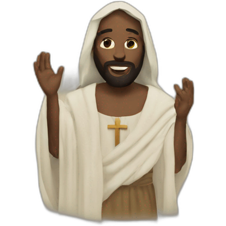 Black jesus emoji