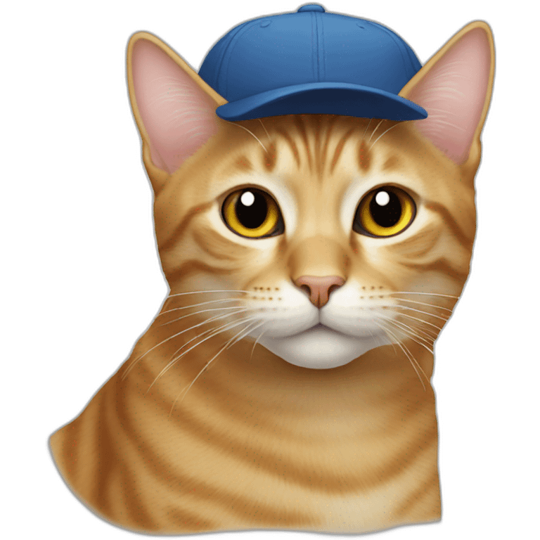 cat cap emoji