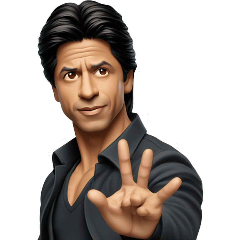 Shahrukh Khan pose emoji