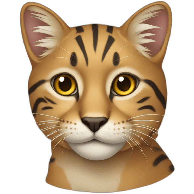 Wild cat emoji