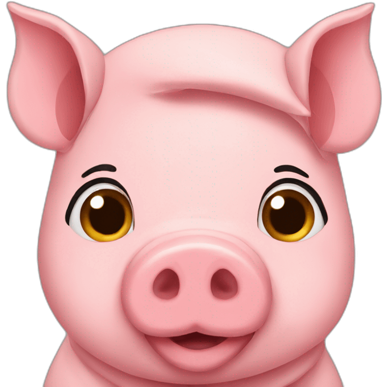 pig muslim emoji