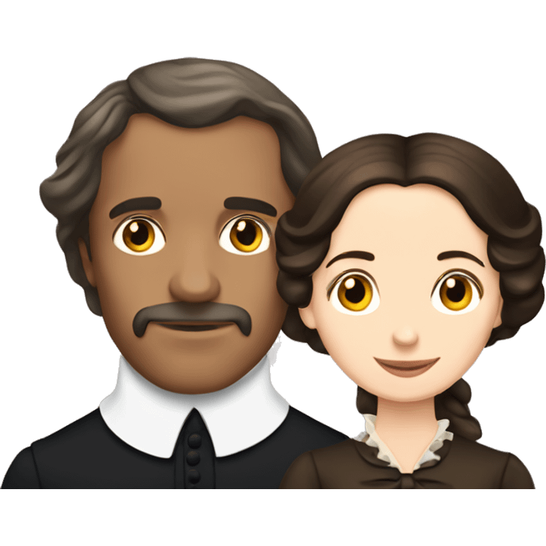 Jane Eyre and mr Rochester emoji