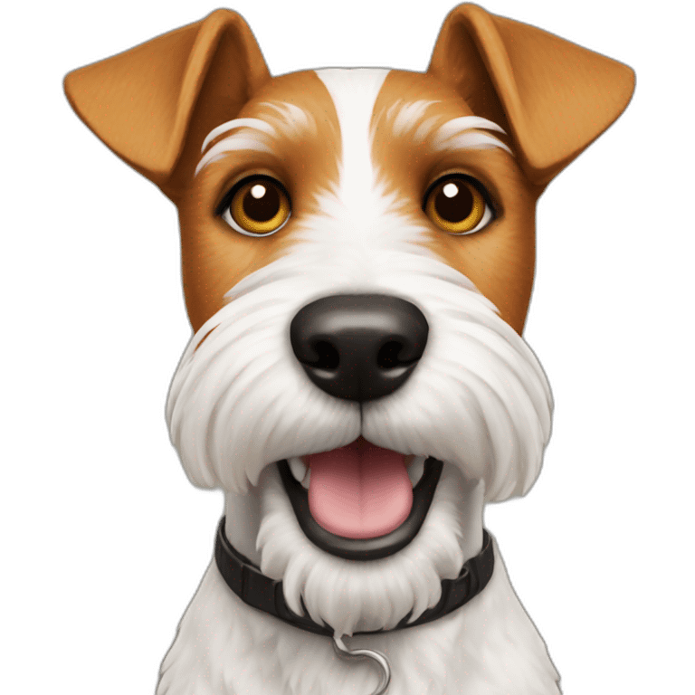 Fox terrier emoji