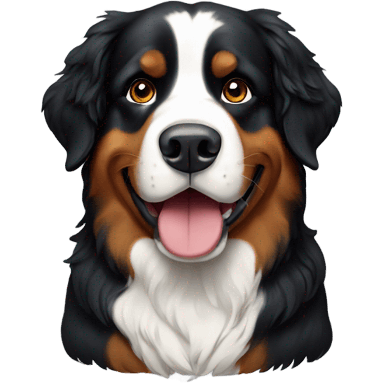 Bernese mountain dog emoji