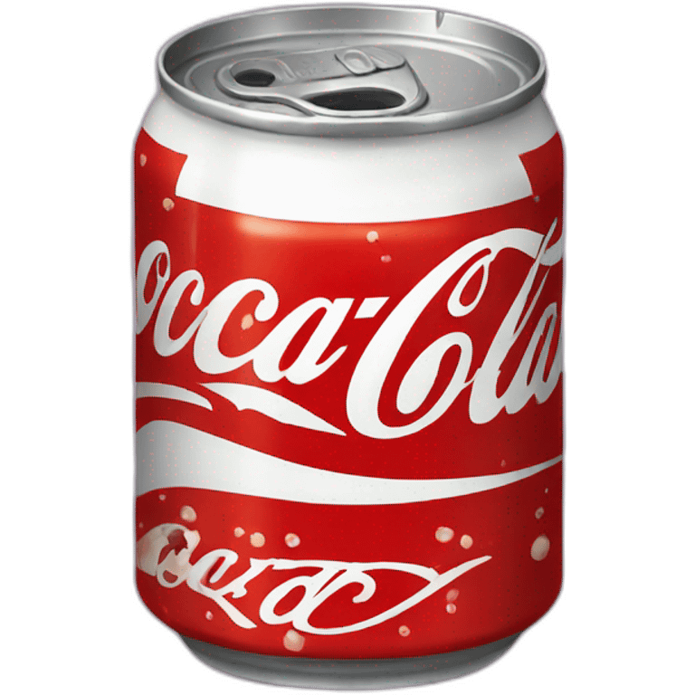 Coca Cola drink can emoji