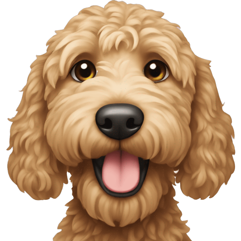 Goldendoodle emoji