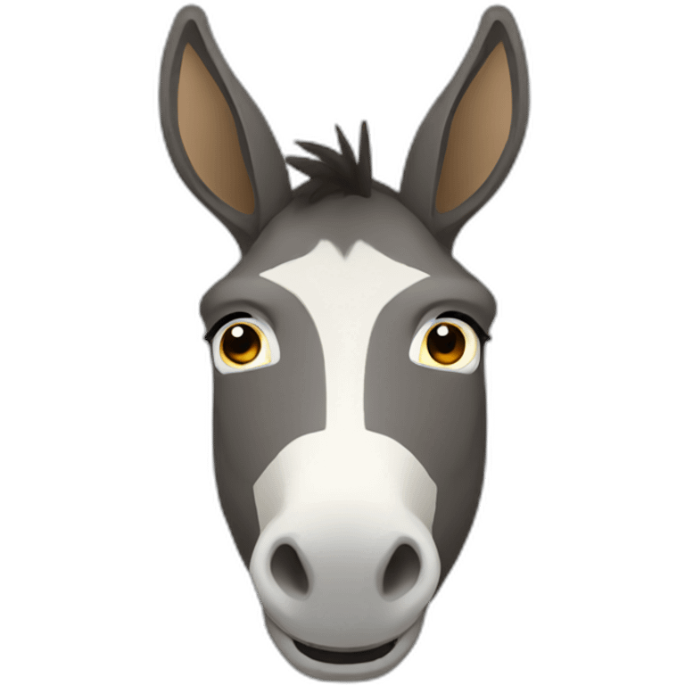 Donkey simple emoji