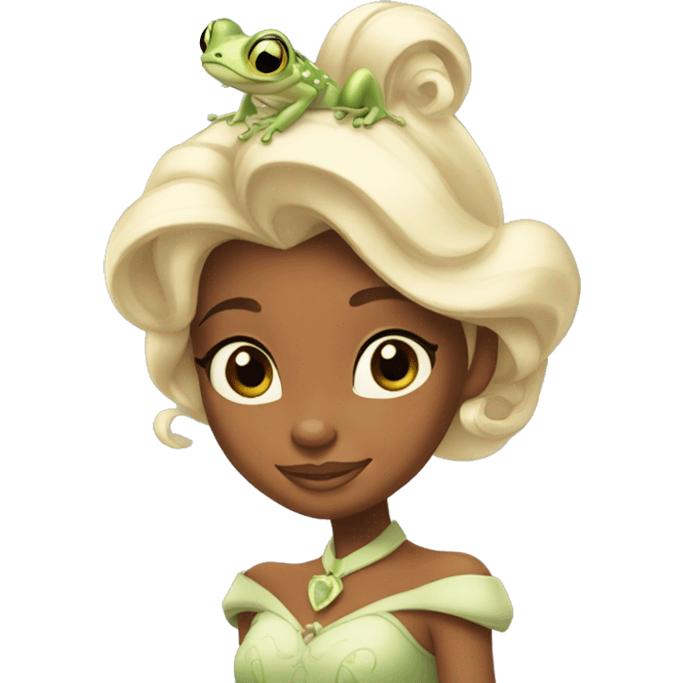 The Princess and the Frog emoji