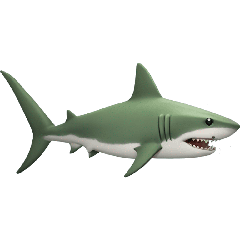 Weed shark emoji