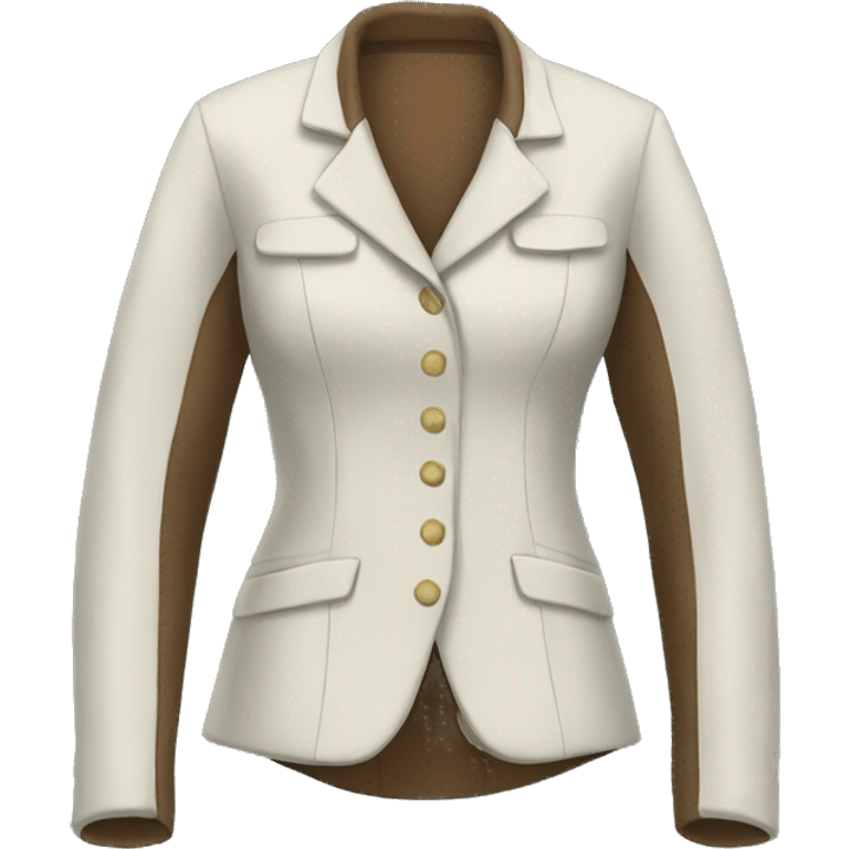 Equestrian jacket emoji