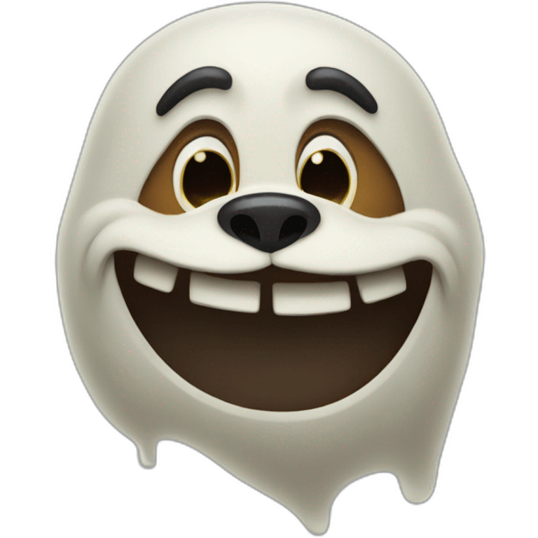 yogi bear ghost emoji