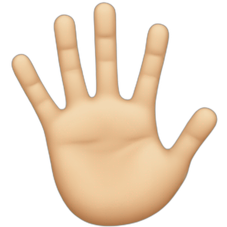 Hand With 6 Fingers  emoji