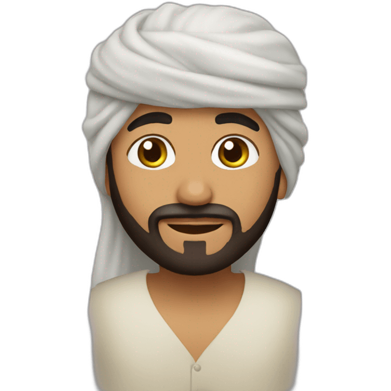 Un arabe gay emoji