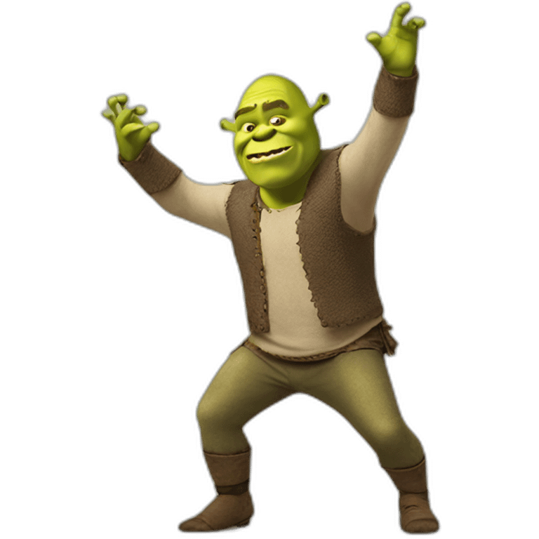 shrek dab emoji