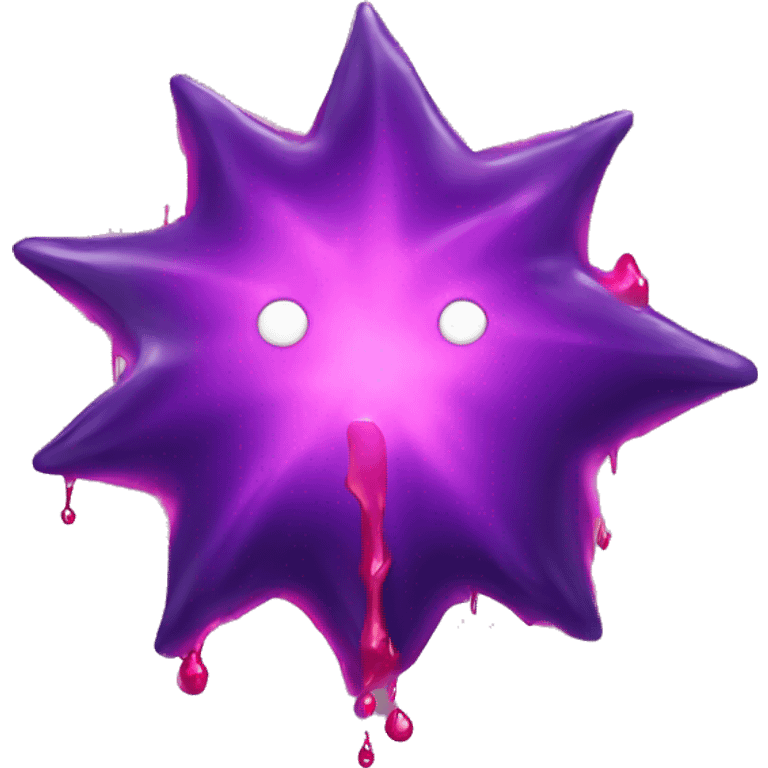 Bleeding star emoji