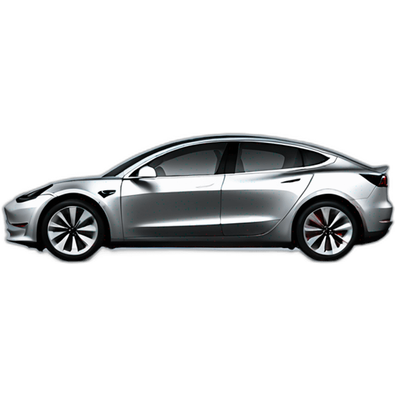 Tesla model 3 emoji