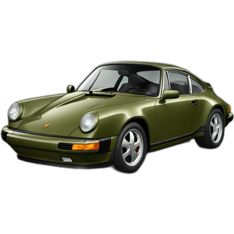 porsche vert olive emoji