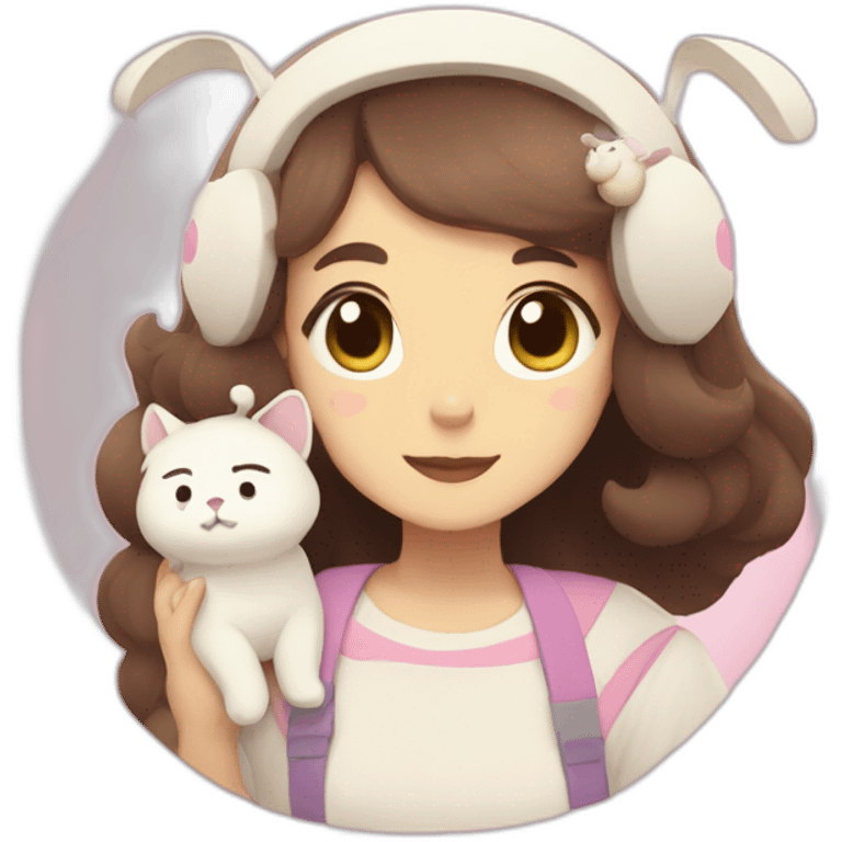 Bee and puppycat emoji