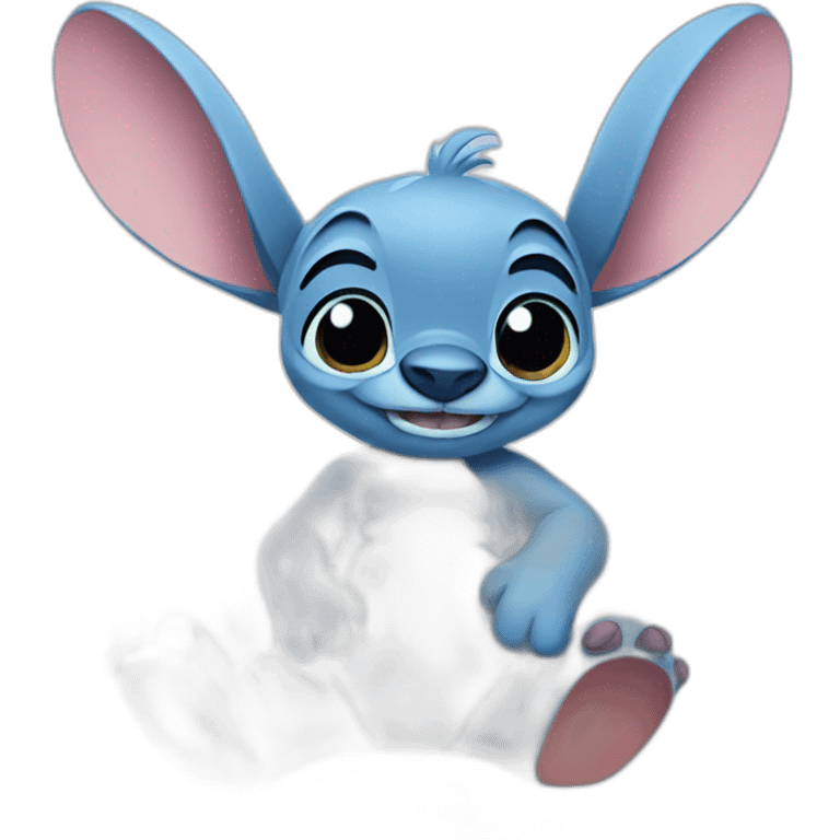 Stitch et Angel Disney emoji