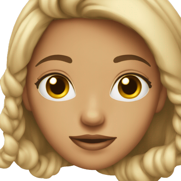 Beautiful girl emoji