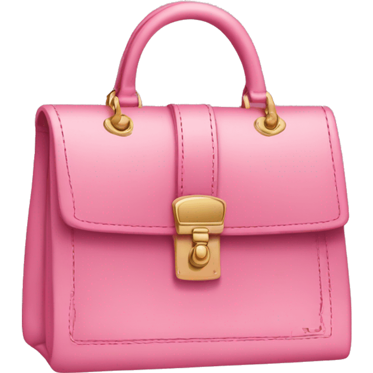 Lv pink bag emoji