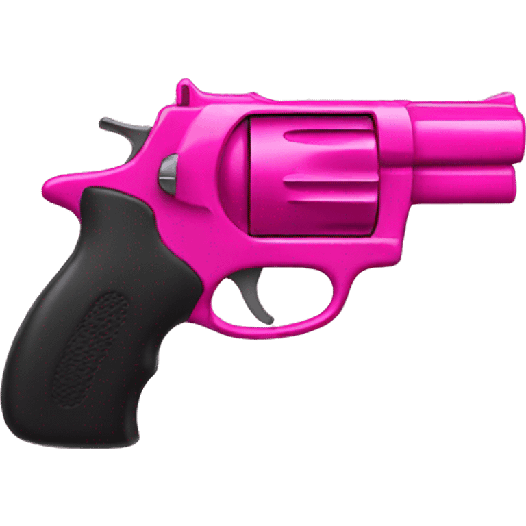 Pink pistol emoji