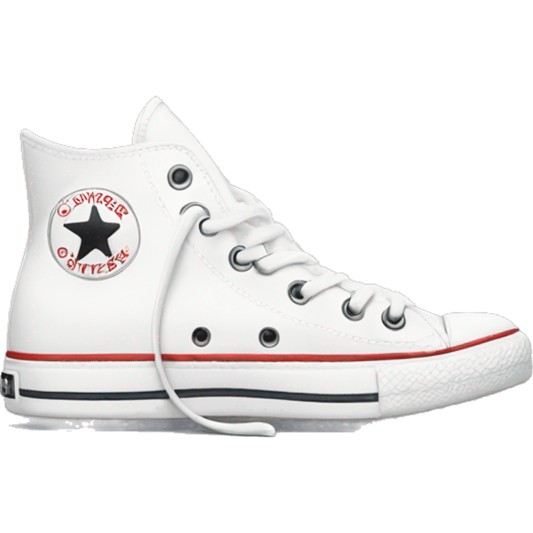 White converse emoji