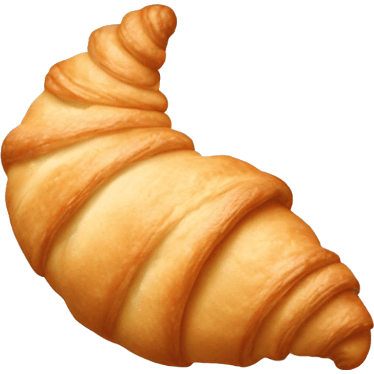 Light pink Croissant emoji