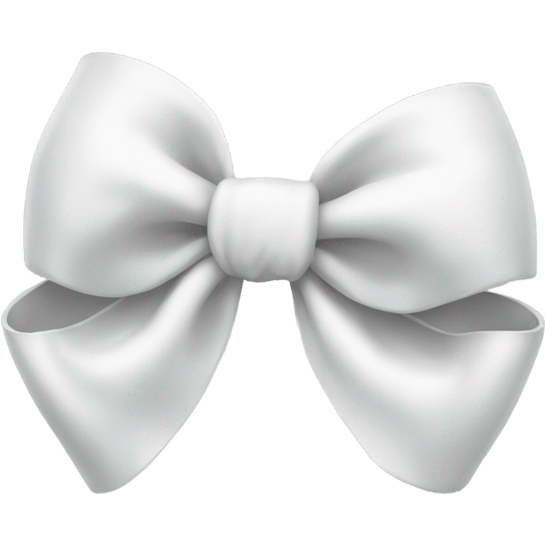 white bow emoji