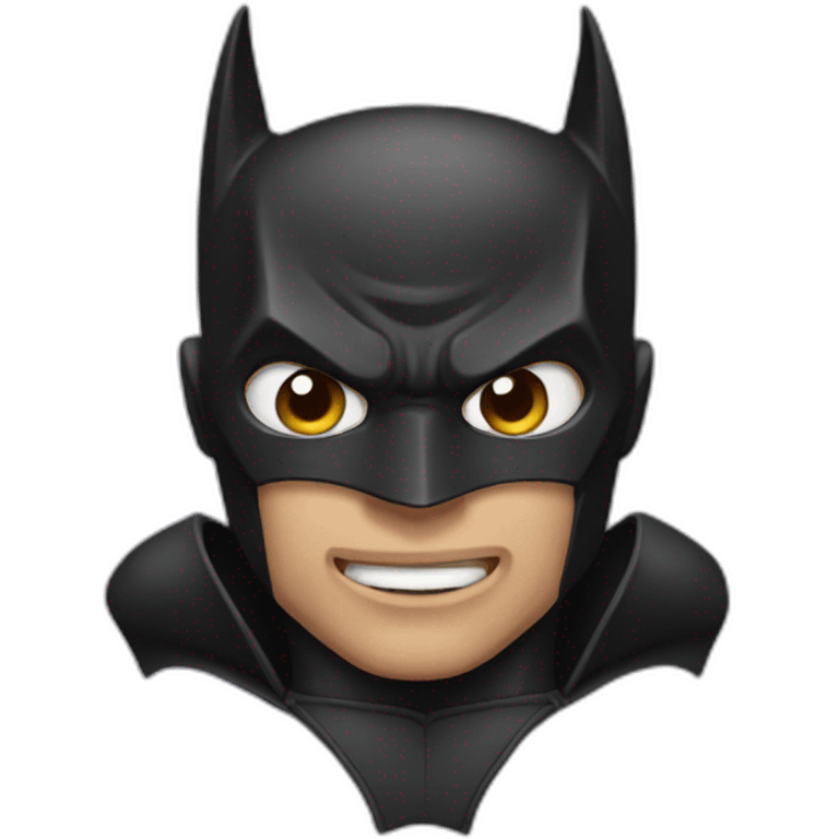 Bat man emoji