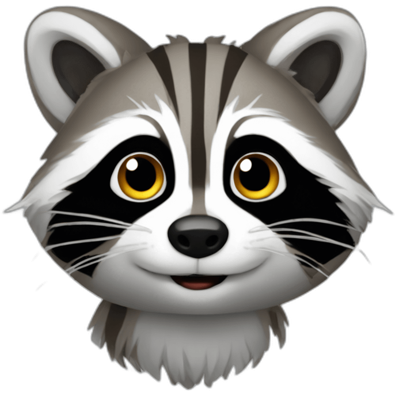 Raccoon Like Jodel  emoji