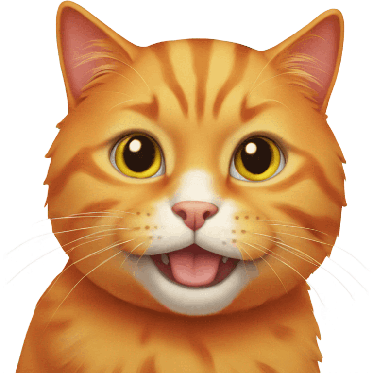 orange cat emoji