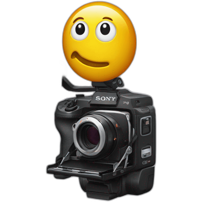 caméra sony emoji