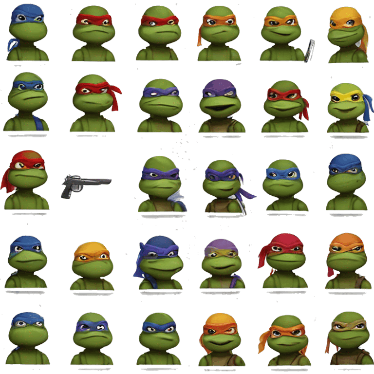 Teenage Mutant Ninja Turtles emoji