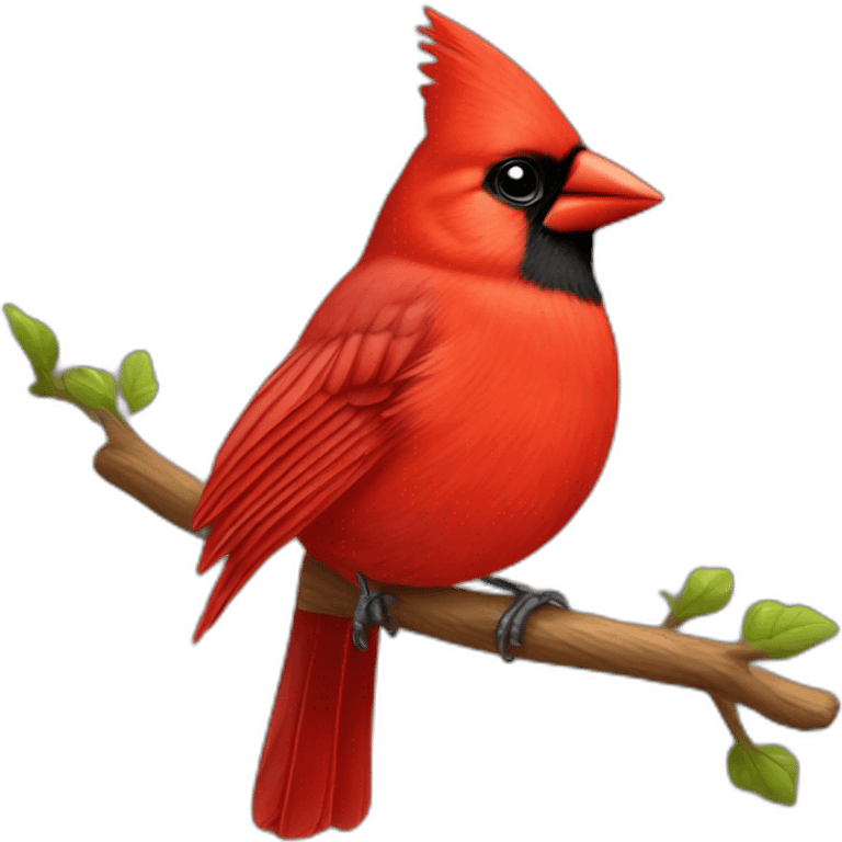 cardinal bird emoji