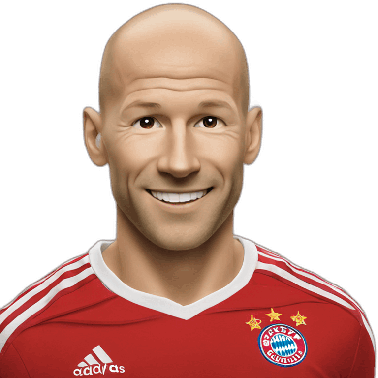 Arjen robben with bayern emoji