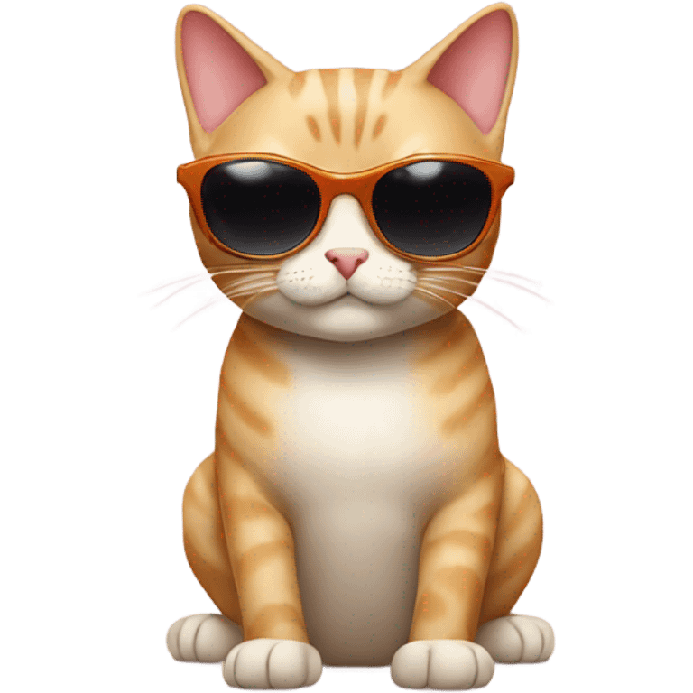 tobby cat with sunglasess emoji