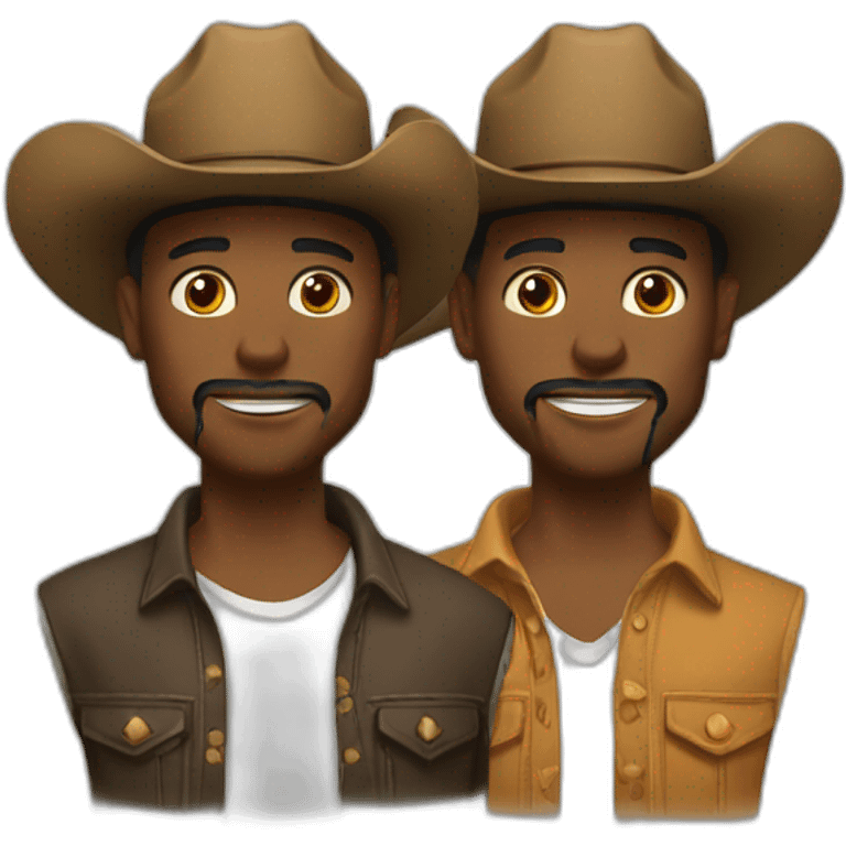 gay-cowboys emoji