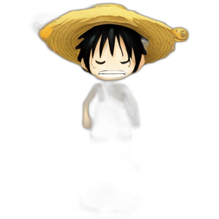 Luffy embrasse Nami emoji