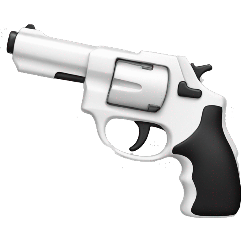 White gun emoji