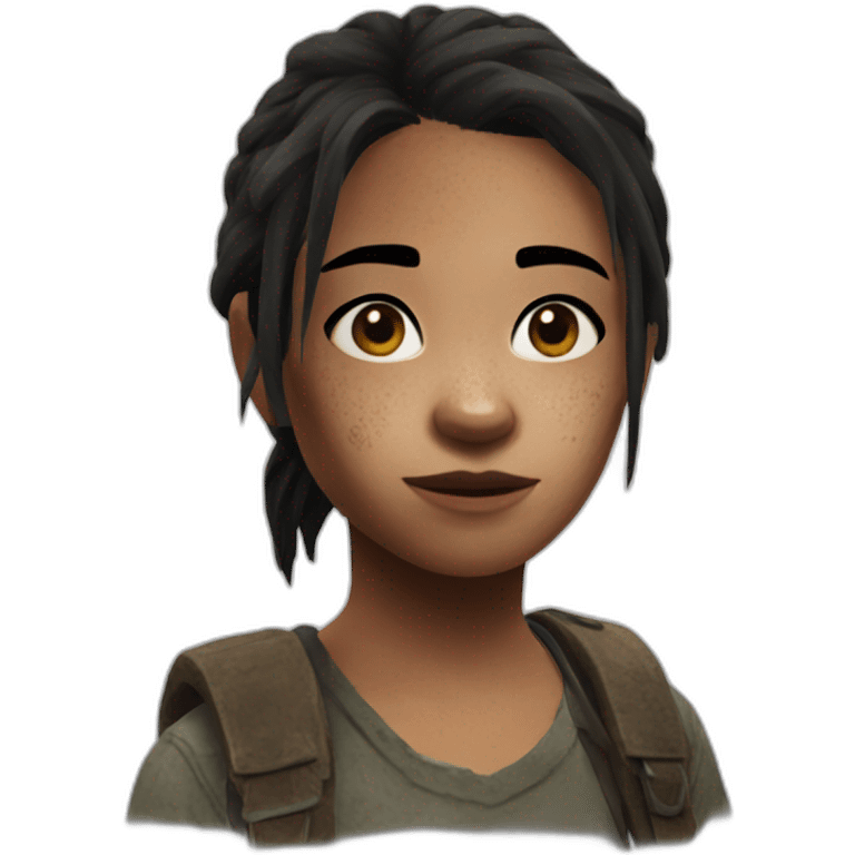 Ellie from the Last of us emoji