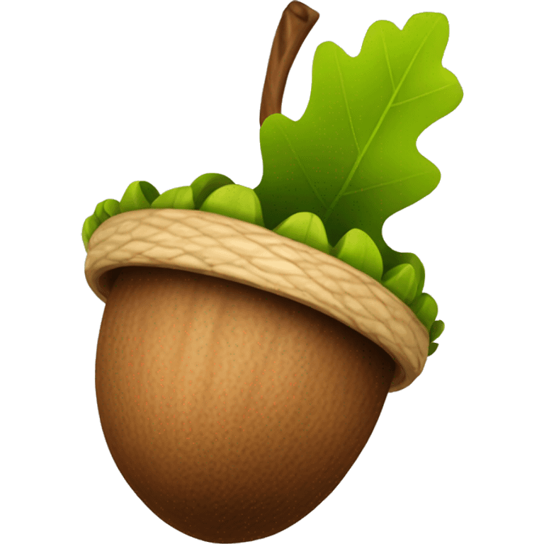 natural acorn emoji