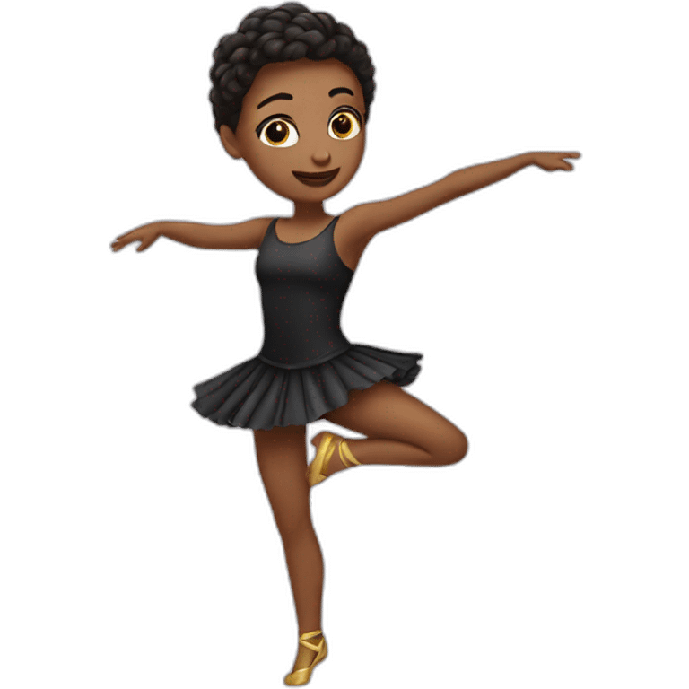 a very short dancer emoji