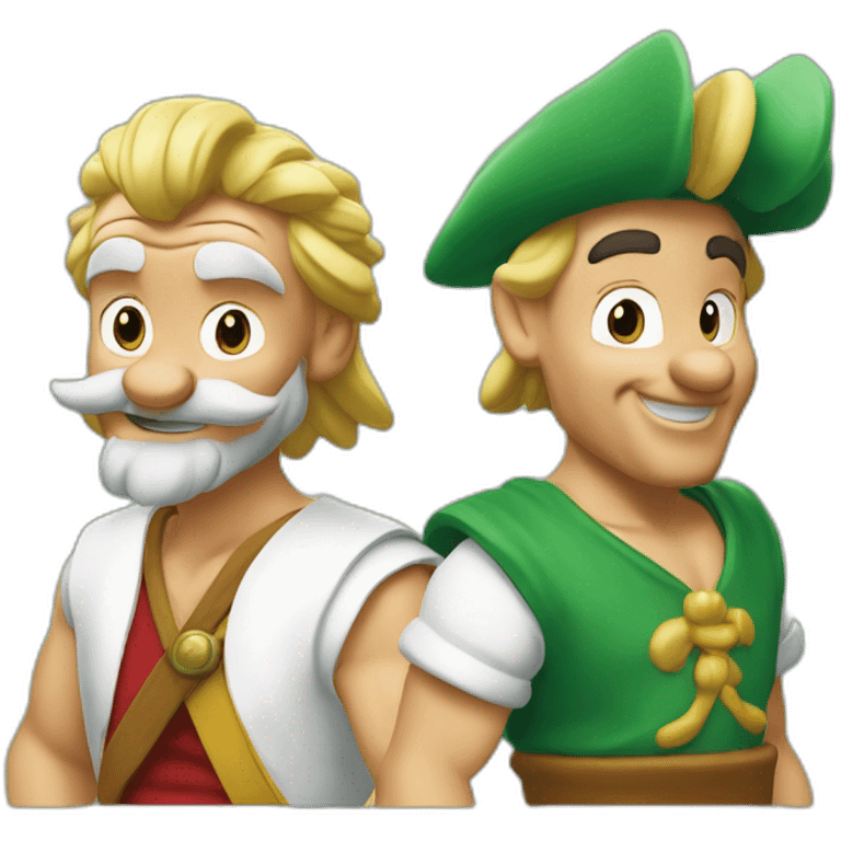 Astérix et Obélix emoji