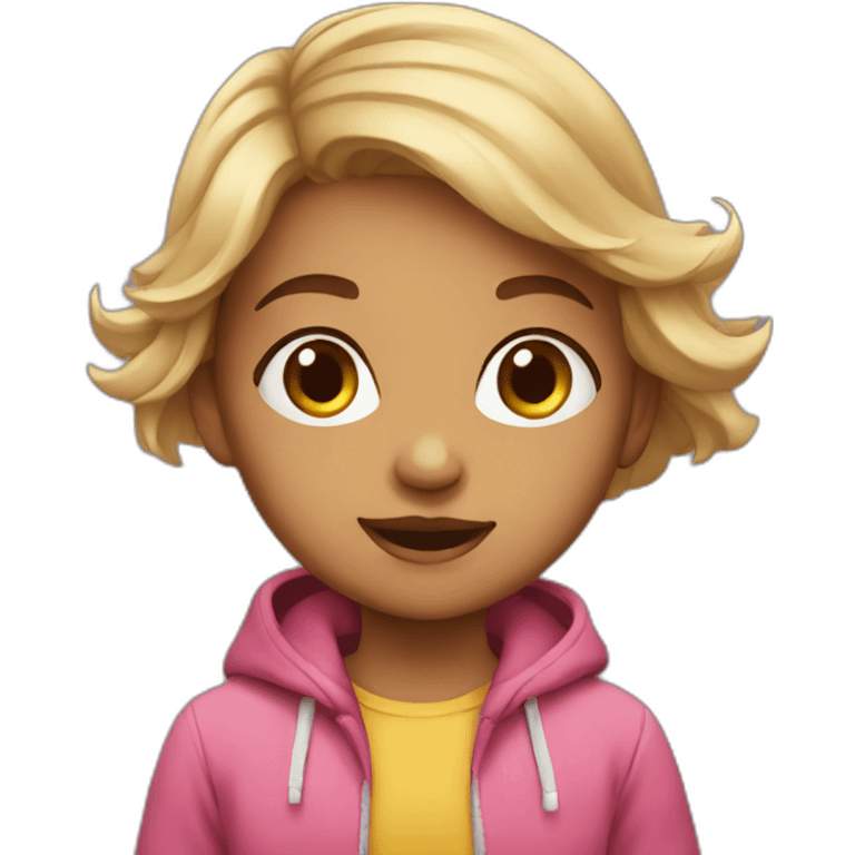 cute daughter emoji