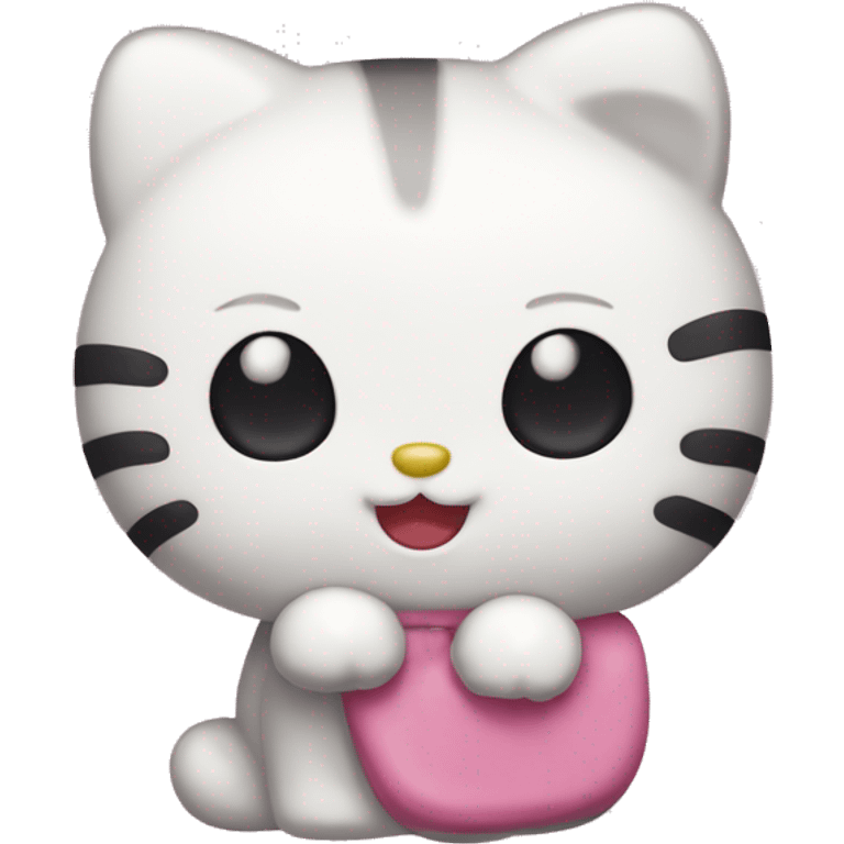 Hello kitty sanrio cat emoji